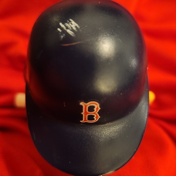 MLB Red Sox Action Figure with White and Blue Uniform